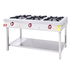 Duran Çelik Dç245 Taban Raflı Ocaklar Lpg'li