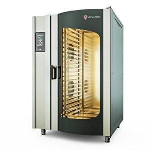Venarro Lofri Dgf - K40 - Konveksiyonlu Fırın - Dijital - Gn 1/1 - 40 Tepsi Kapasiteli - Doğalgazlı