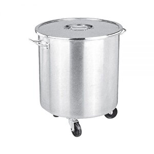 Vital Vca-01 Paslanmaz Çelik Çöp Arabası