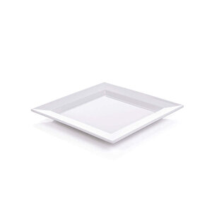 Gmb Nazen K-62 Termoset Kırılmaz-21 Cm Quadro Servis Tabağı 72 Adet