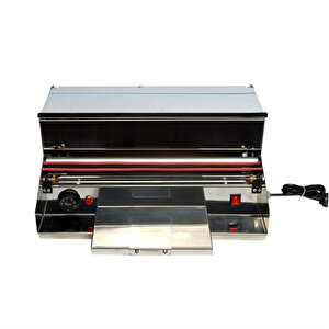 Metapack Streç Film Sarma Makinesi-elektrikli-45 Cm Yapıştırma Ağzı-komple Krom