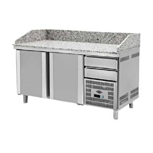 Emp.210.80.01 Granit Tablalı Buzdolabı 3 Kapılı 500 L