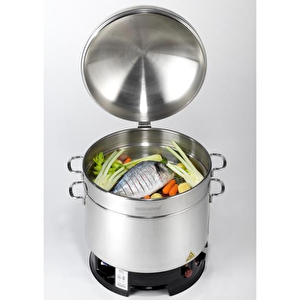 Tekno Grand C.mh-36 Teknogrand Buhart Buharlı Pişirme Otomatı 36 Lt C.mh-36