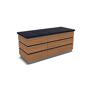 Kpd.ntr.08 Kapadokya Nötr Servis Ünitesi 240x90x90 Cm
