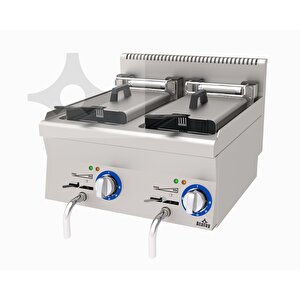 Aef-660 Elektrikli 380-415 V Fritöz 600x600x300 Mm