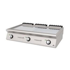Aei-1273 Nd Cr Izgara Setüstü Yarı Oluklu Yarı Düz Krom 1200x730x300 Mm Elk.