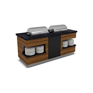 Sml.ssc.01 Sümela Sıcak Servis Ünitesi Reşolu 1 Chafing Dish