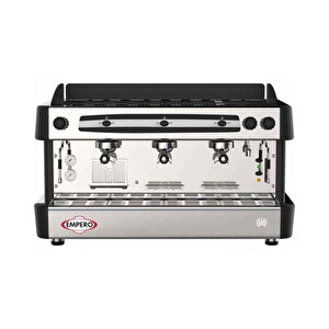 Emp.cpc.3gb Espresso Kahve Mak. - 3 Grup - Yarı Otomatik - Siyah