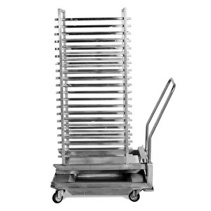 Emp.ta.12-40x60 Patisserie Tepsi Arabası Ve Tepsi Kiti