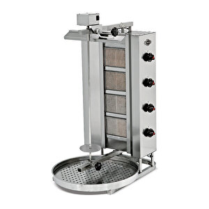 Emp.dn.221 Gazlı Döner Ocağı Üstten Motorlu 4 Radyanlı - Lpgli