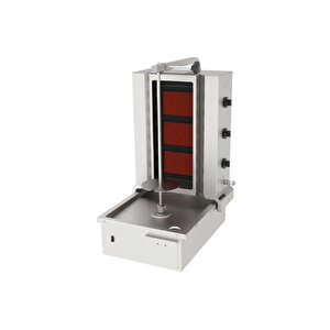 Adgc-3-a Döner Makineleri Gazlı Camlı Alttan Motorlu Hareketli - 3 Radyanlı - 220 V