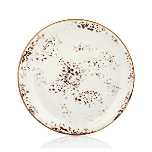 By Bone - Zest - Zt-21-dz - Düz Tabak - 21 Cm - Elegance 12 Adet