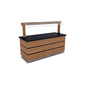 Kpd.ntr-n.05 Kapadokya Nötr Servis Ünitesi Nefeslikli 180x90x90/150 Cm