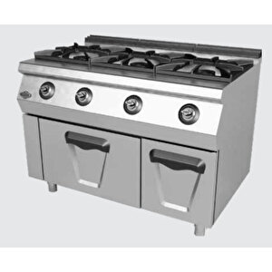 Emp.pls.7kg031 Gazlı Üçlü Ocak - 40*40 Altı Fırınlı