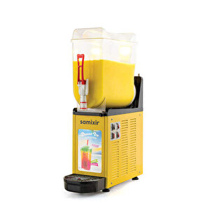 Slush12.ya Slush Mono Allure, Granita, Meyve Suyu Dispenseri, 12 L, Sarı