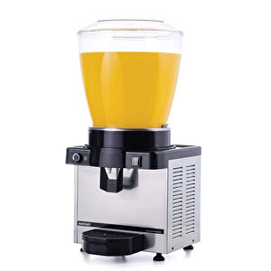 M22.ai Ayranlık-22 Litre Soğuk Içecek Dispenseri-karıştırıcılı-manuel-inox