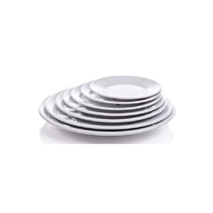 Gmb Nazen K-28 Termoset Kırılmaz-17 Cm Klasik Servis Tabağı 80 Adet