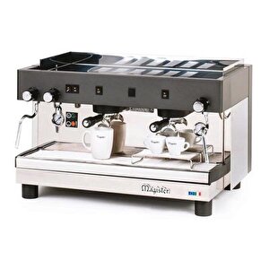 Gt-2m-tc Tall Cup Yarı Otomatik Espresso Kahve Makinesi, 2 Gruplu