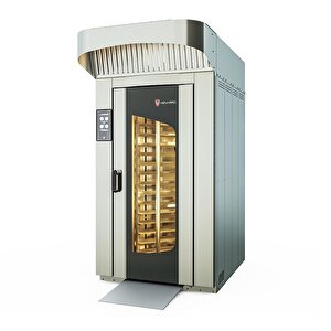Roblin Def - P14/40 A - Arabalı Döner Patisserie Fırın - 14 Tepsi Kapasiteli - 40x60 Cm - Elektrikli