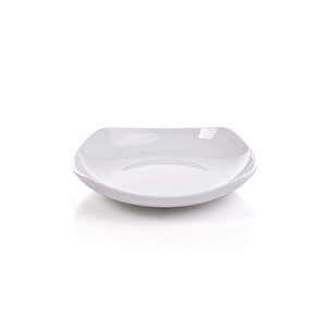 Gmb Nazen K-55 Termoset Kırılmaz-21 Cm Square Çukur Tabak 60 Adet