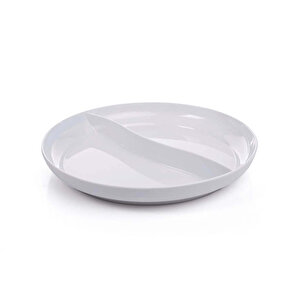 Gmb Nazen Ab-8 Termoset Kırılmaz-teşhir Yuvarlak-38,5 Cm-2 Bölmeli 4 Adet