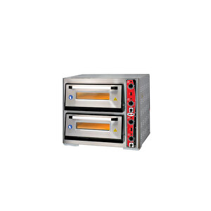 Gmg Pf6262de  Pizza Fırını Pf6262de Çift Katlı-380 V-içi 62x62 Cm
