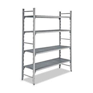 Emp.50344-18  Polipropilen Raflar Düz Tablalı En 344x50x180 Cm