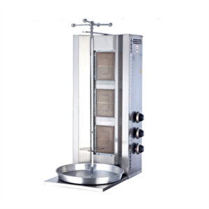 Msd-03e 3lü Döner Ocağı Elektrikli Motorsuz