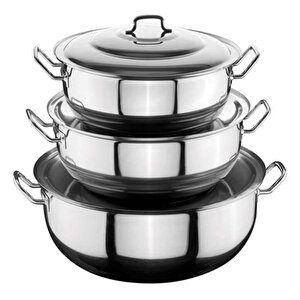 Helvane Tencere Kapaklı 36x15 Cm 14 Litre