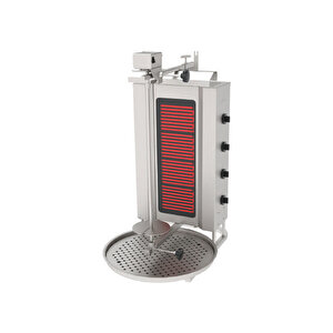 Ade-4u Döner Makineleri Elektrikli Üstten Motorlu - 4 Radyanlı - 380 V