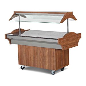 Emp.sb.03-n Nötr Salat Bar Granit Üst Tabla 118x89x137 Cm