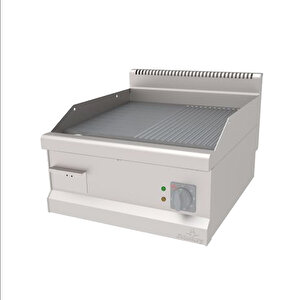 Aei-673 Nd Izgara Setüstü Yarı Oluklu Yarı Düz 600x730x300 Mm Elk.