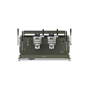 Dalla Corte Zero-2-tvo Zero Barista (2 Gruplu) Kahve Makinesi, Zeytin Yeşili