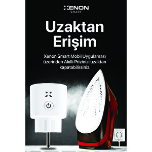 Akıllı Akım Korumalı Priz Wi-fi/bluetooth