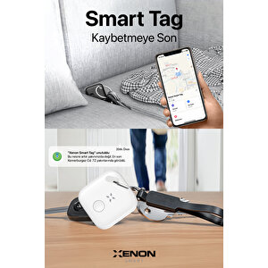 Smart Tag Akıllı Takip Cihazı 3 Adet Beyaz (apple Lisanslı)