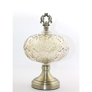 Li̇vava Desenli̇ Cam Şekerli̇k, Kase, 30x20