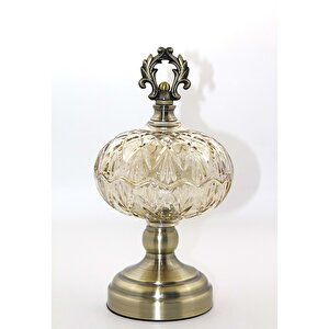 Li̇vava Desenli̇ Cam Şekerli̇k, Kase, 25x15