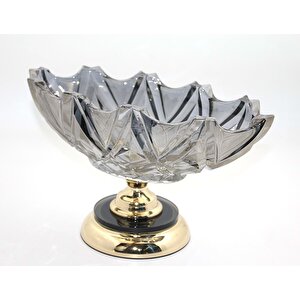 Li̇vava Oval Cam Şekerli̇k, Kase, 36x21