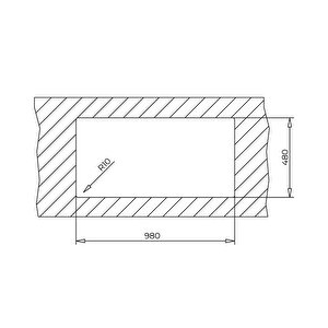 Teka Stone 60 B-tg 1,5 Gözlü Karbon Tegranit Eviye 115360001