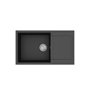 Clivo 60 B-tq 1b 1d Siyah Granit Eviye 115350005