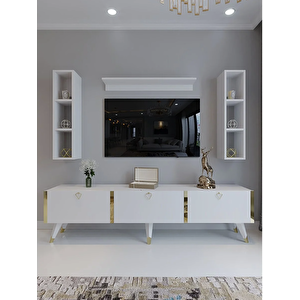 Myniture Home Festival Tv Ünitesi G3008-1 Beyaz