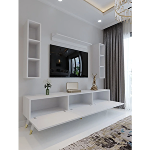 Myniture Home Festival Tv Ünitesi G3008-1 Beyaz
