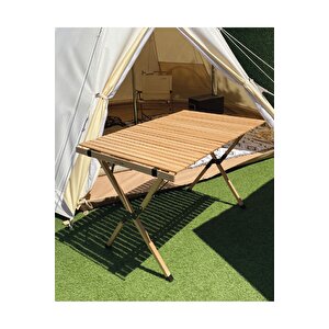 Campout Katlanır Ahşap Masa