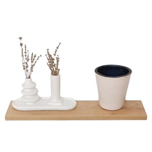 40 Cm Safir Meşe Mdf Uçan Duvar Rafı Gizli Bağlantı Kitaplık
