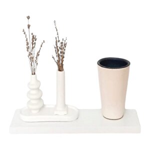 40 Cm Beyaz Mdf Uçan Duvar Rafı Gizli Bağlantı Kitaplık