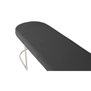 Viego Silver Smooth Bench Lüks Metal Gümüş Ayak, Chester Model Yatak Ucu Puf