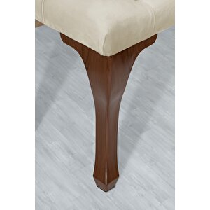 Classic Chester Model Kapitoneli Puf,bench Sarı