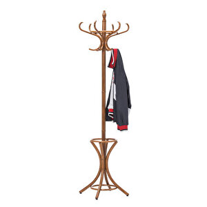 Handy Mate Dorya 12li Ahşap Askılık-ceviz 51x185x51 Cm