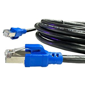 Cat7 Kablo 5metre Siyah - 10gbps Hız Destekli