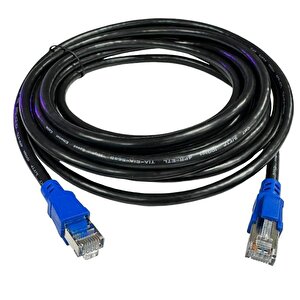 Cat7 Kablo 5metre Siyah - 10gbps Hız Destekli